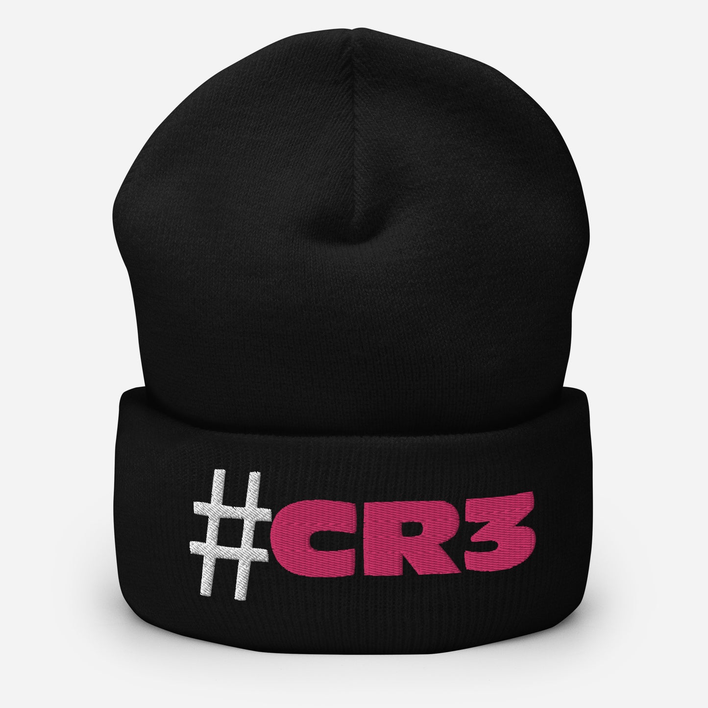 #CR3 ニット帽 ブラック
