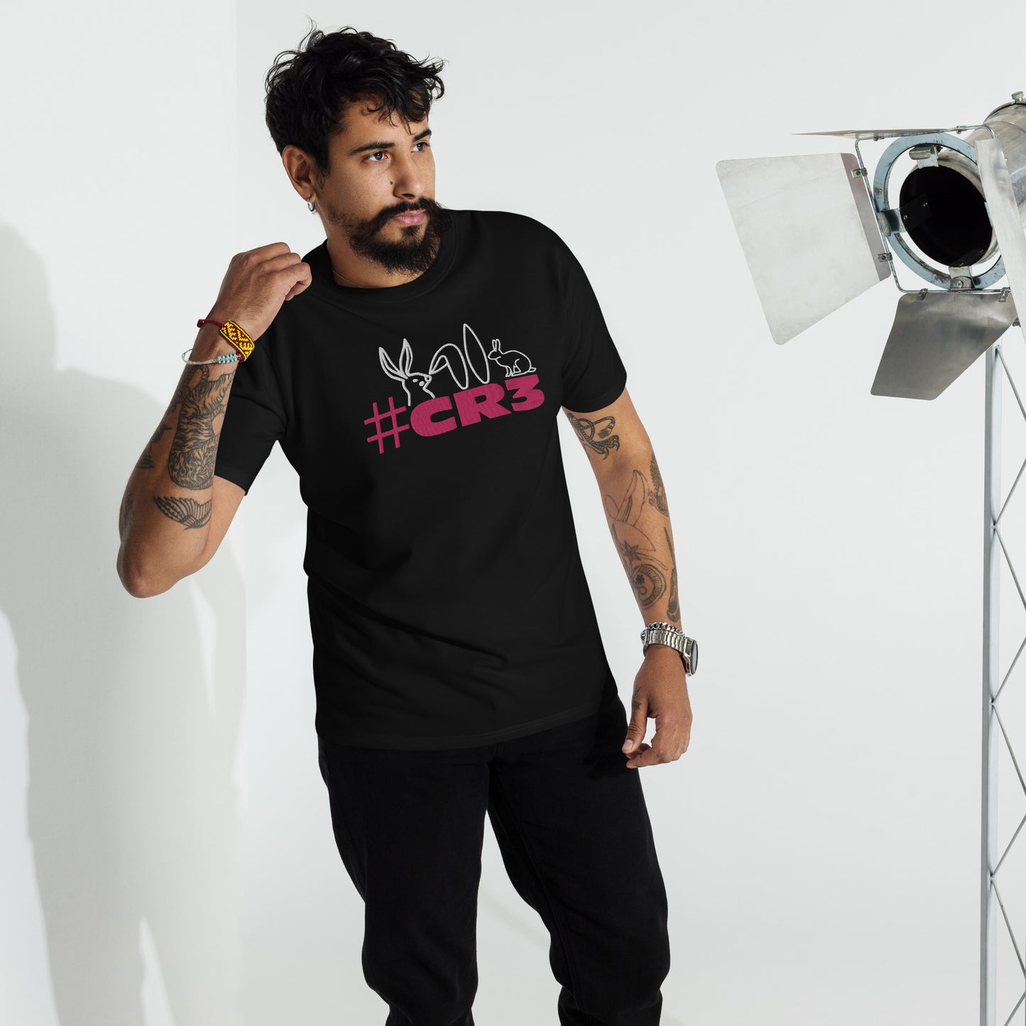 #CR3 Tシャツ ブラック1