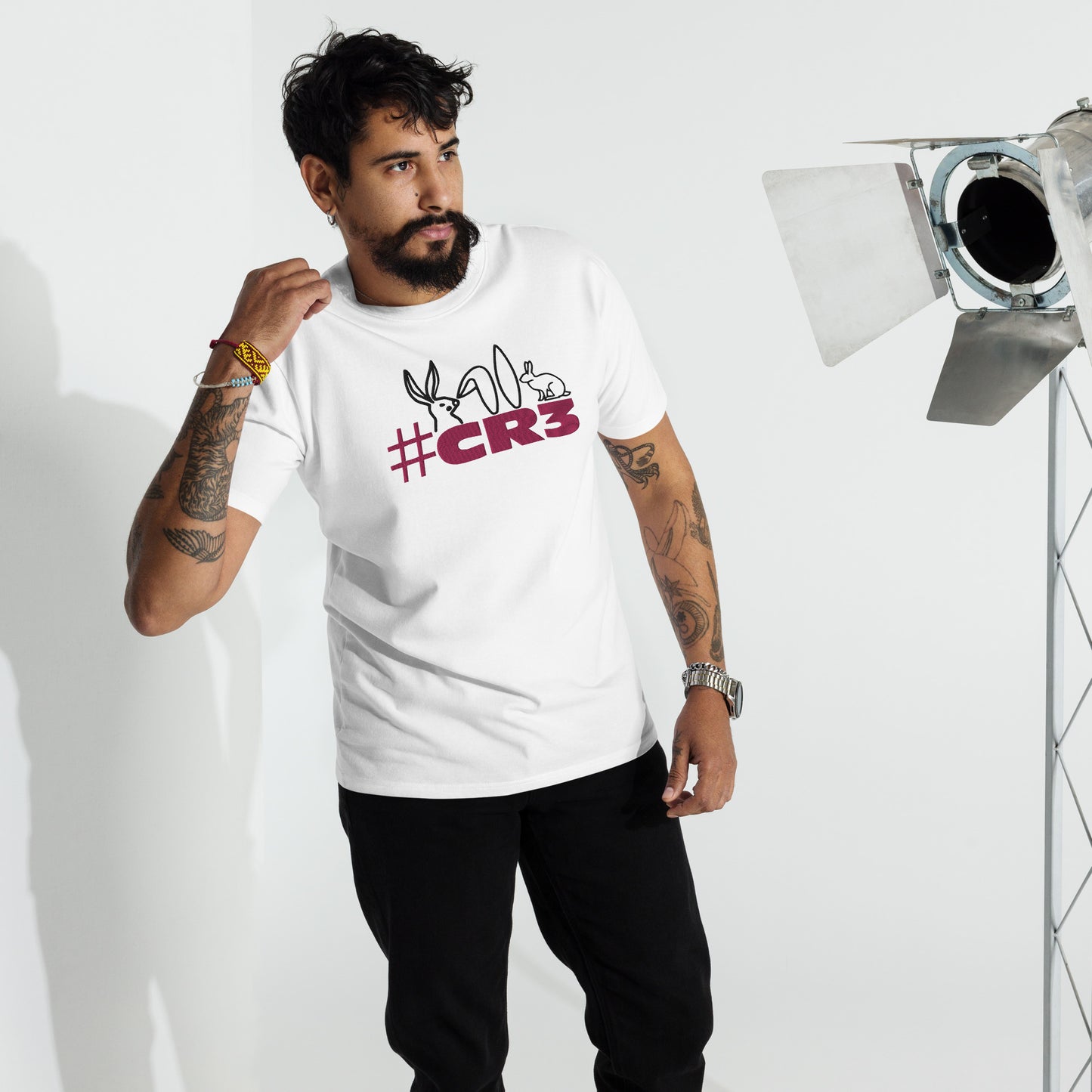 #CR3 Tシャツ ホワイト1