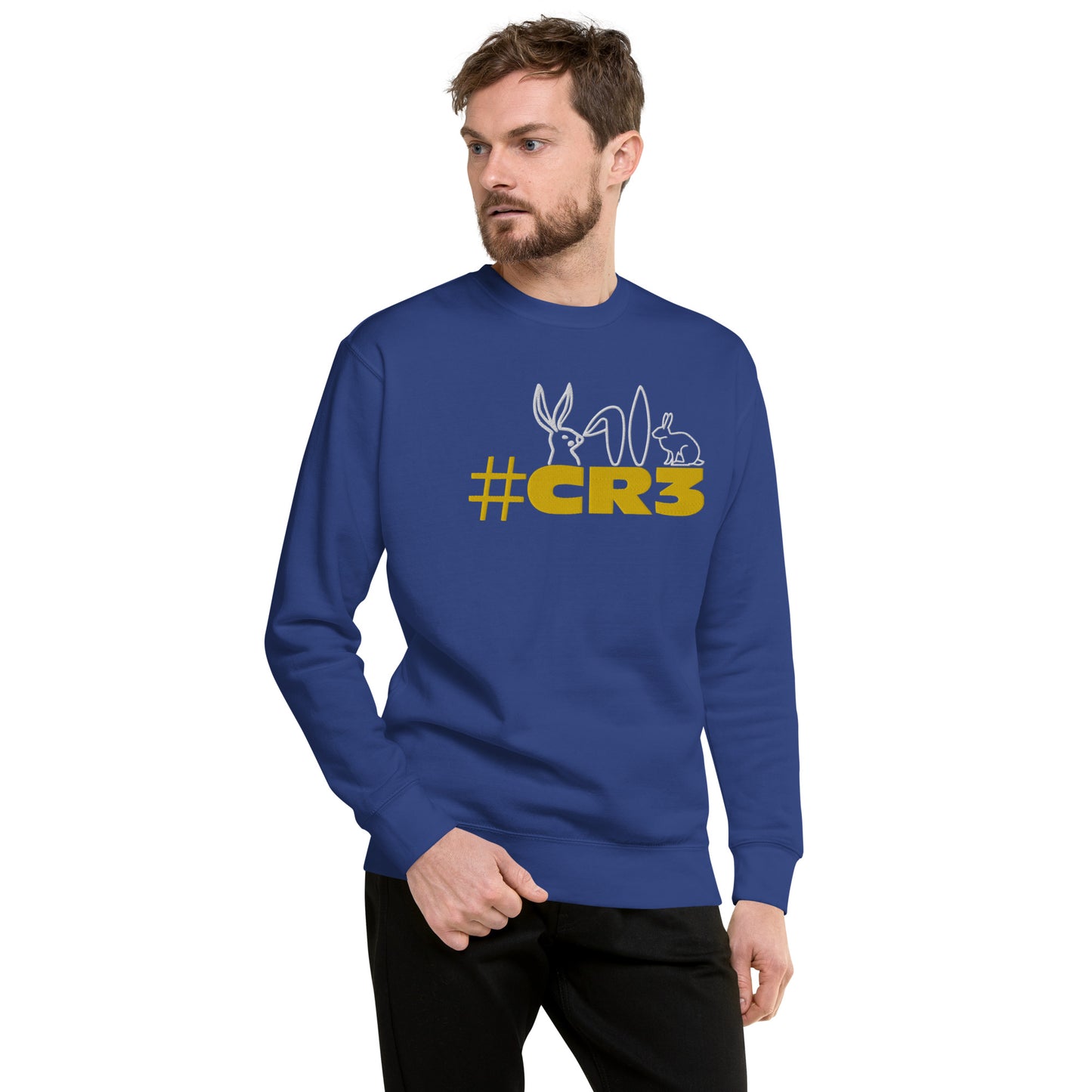#CR3 プレミアムスウェット ブルー