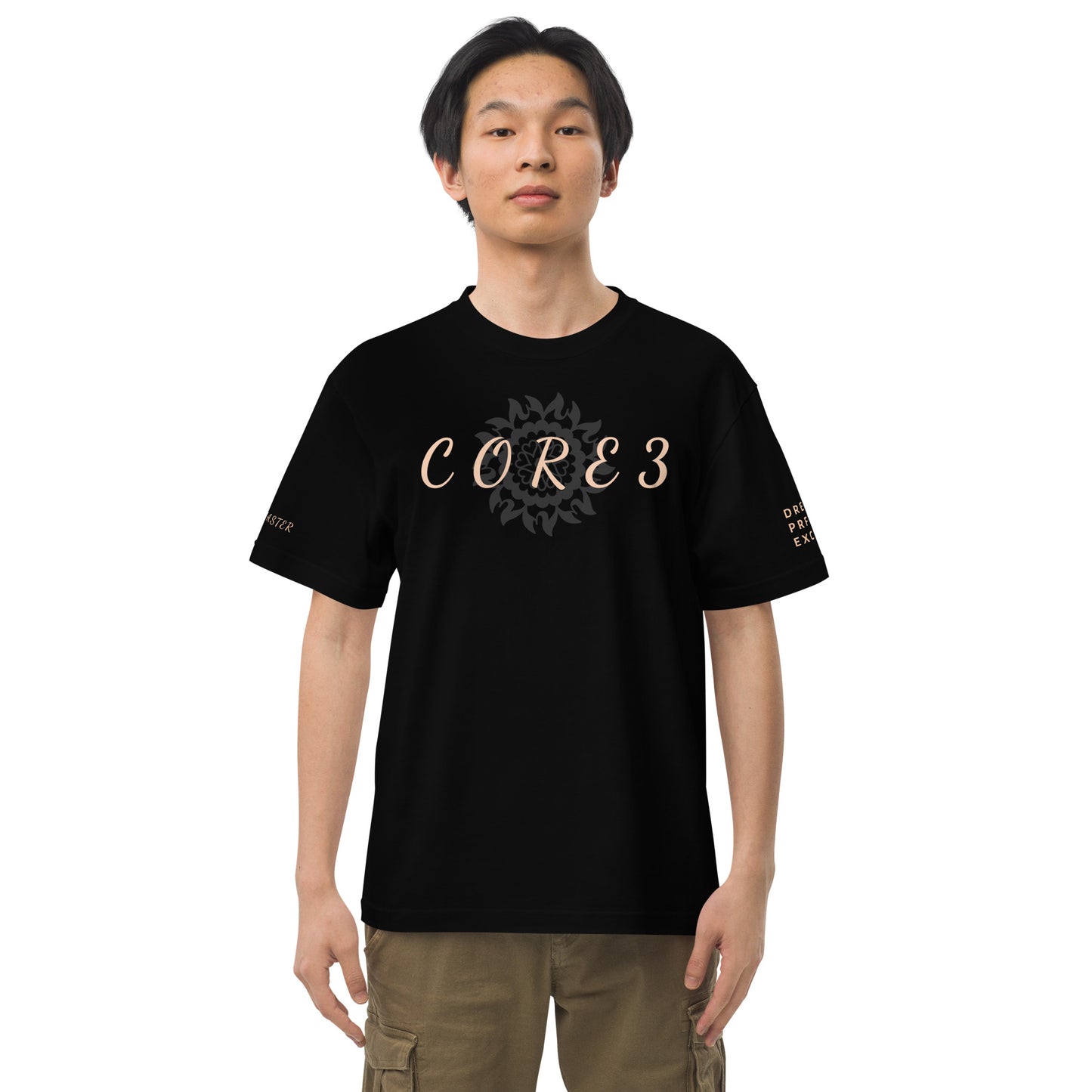 CORE3 マンダラ Tシャツ ゴールド