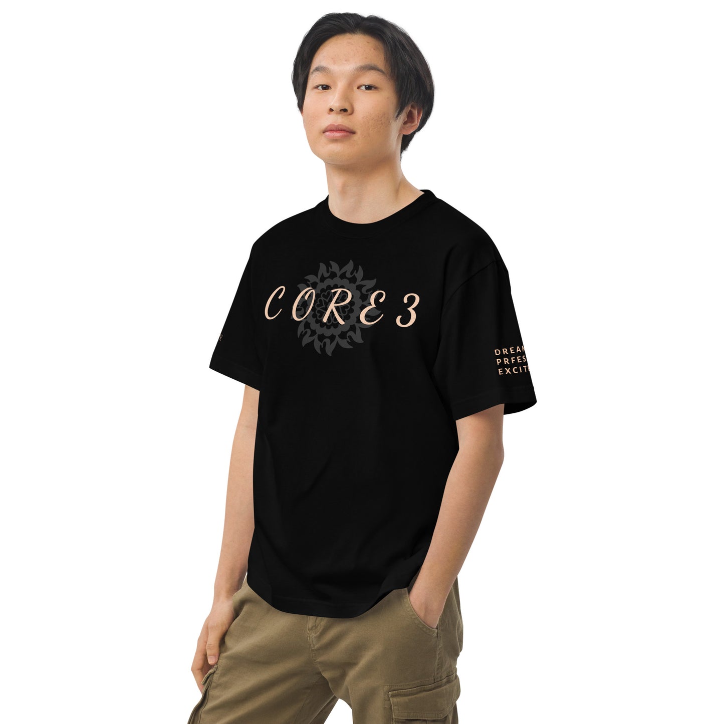 CORE3 マンダラ Tシャツ ゴールド