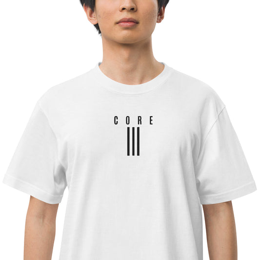 CORE3ストライプTシャツ ホワイト