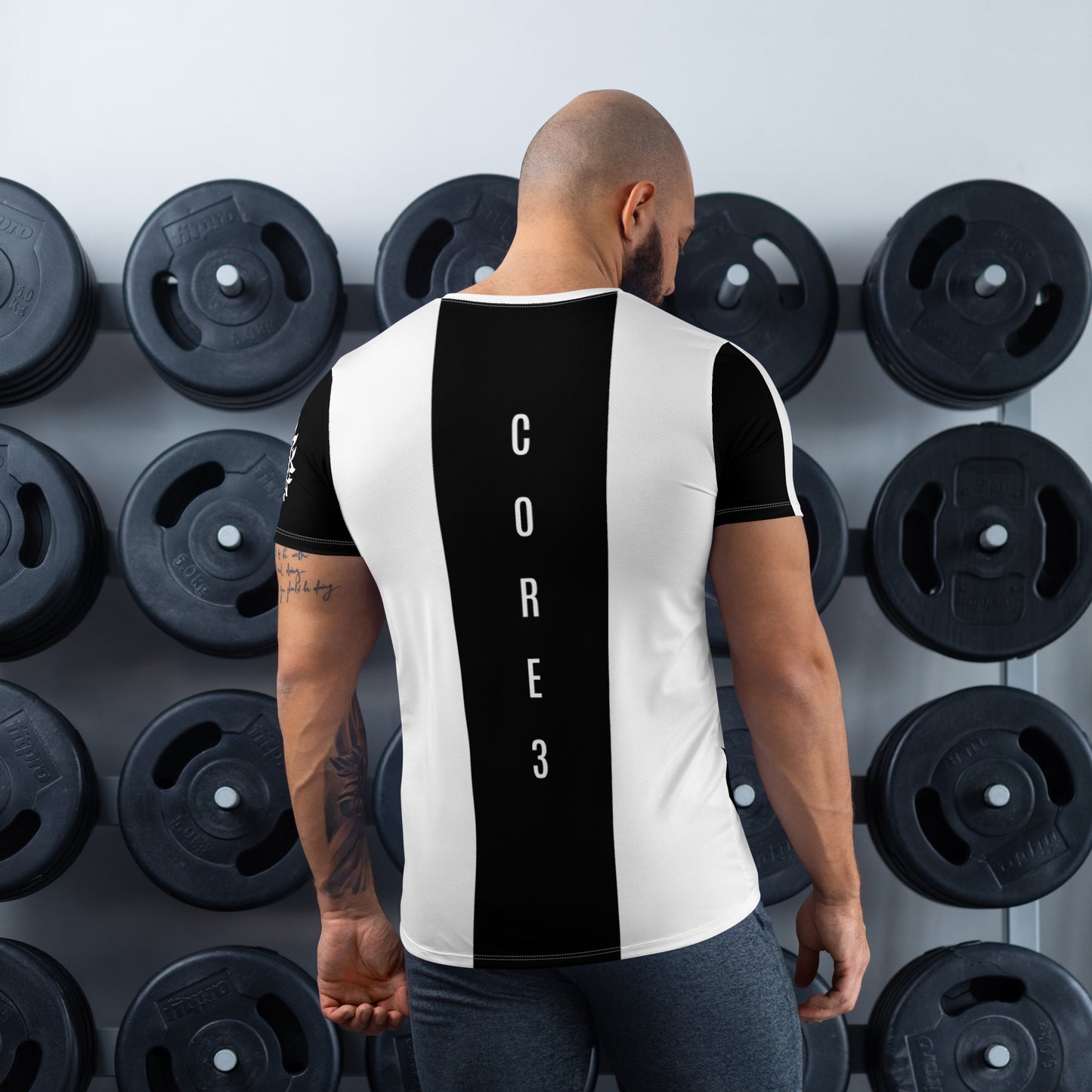 CORE3 アスレチックTシャツ白2