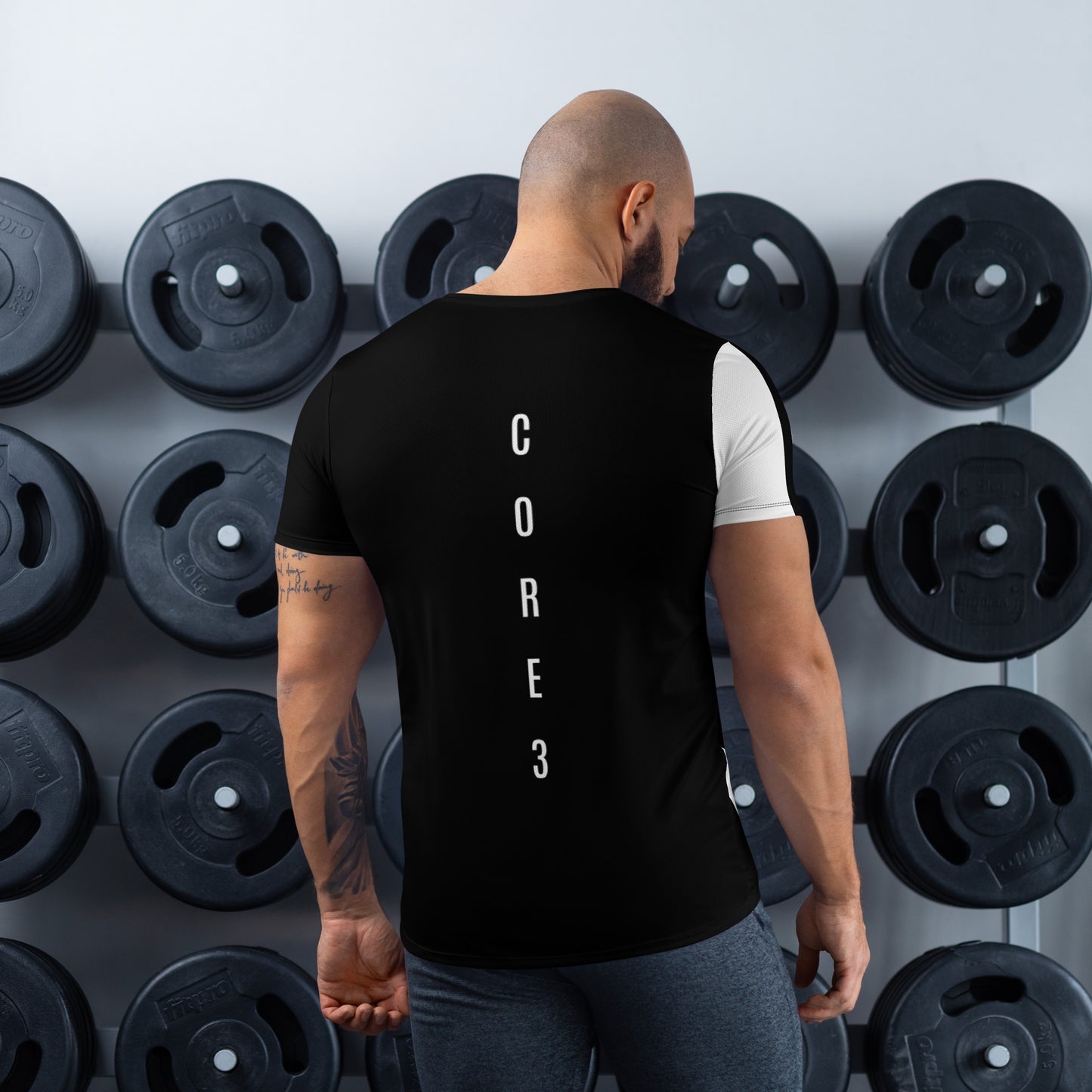 CORE3 アスレチックTシャツ黒3