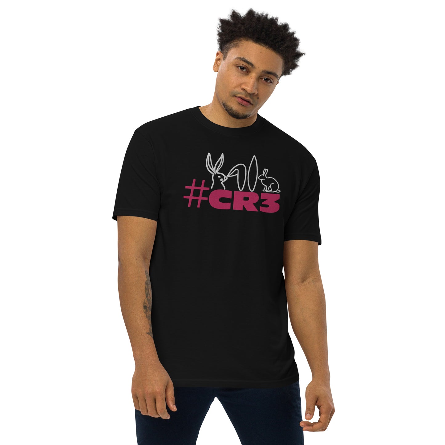 ＃CR3 Tシャツ ブラック1