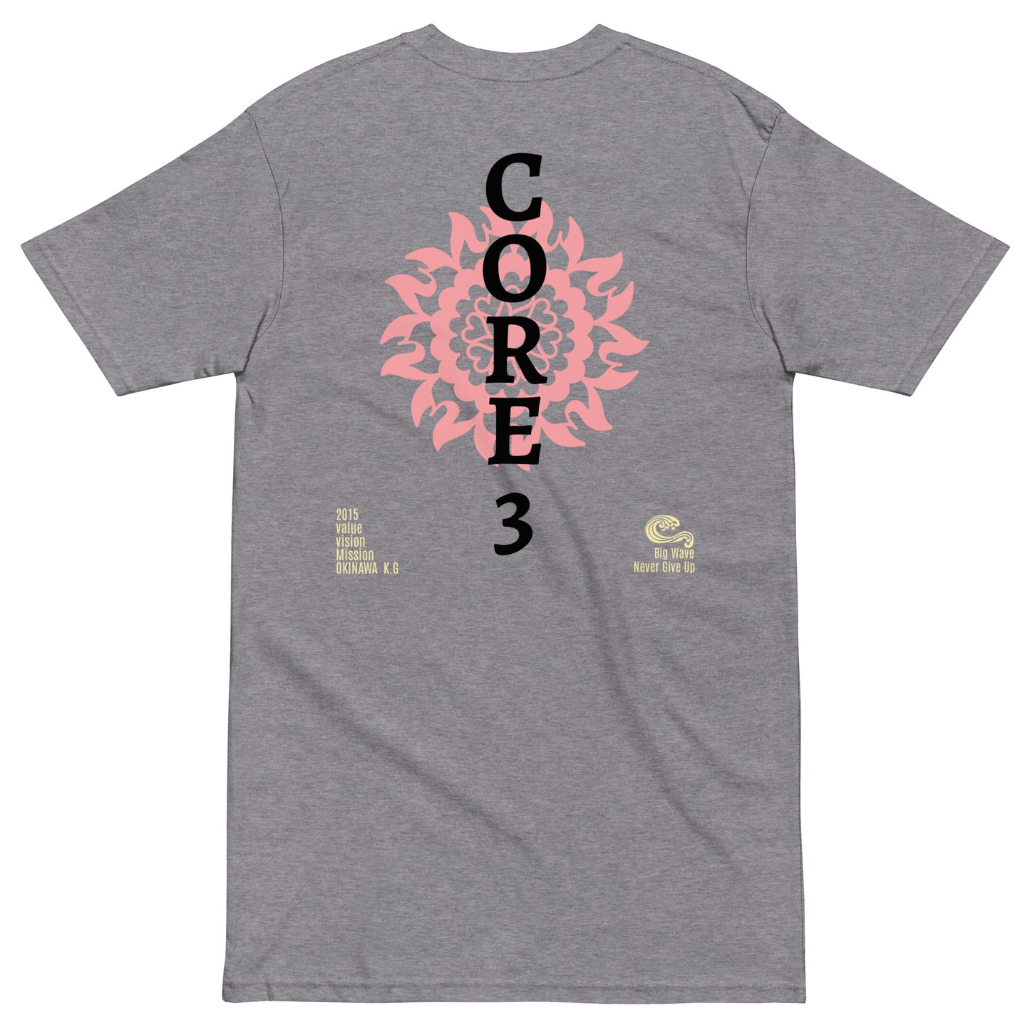 CORE3 マンダラ Tシャツ グレー