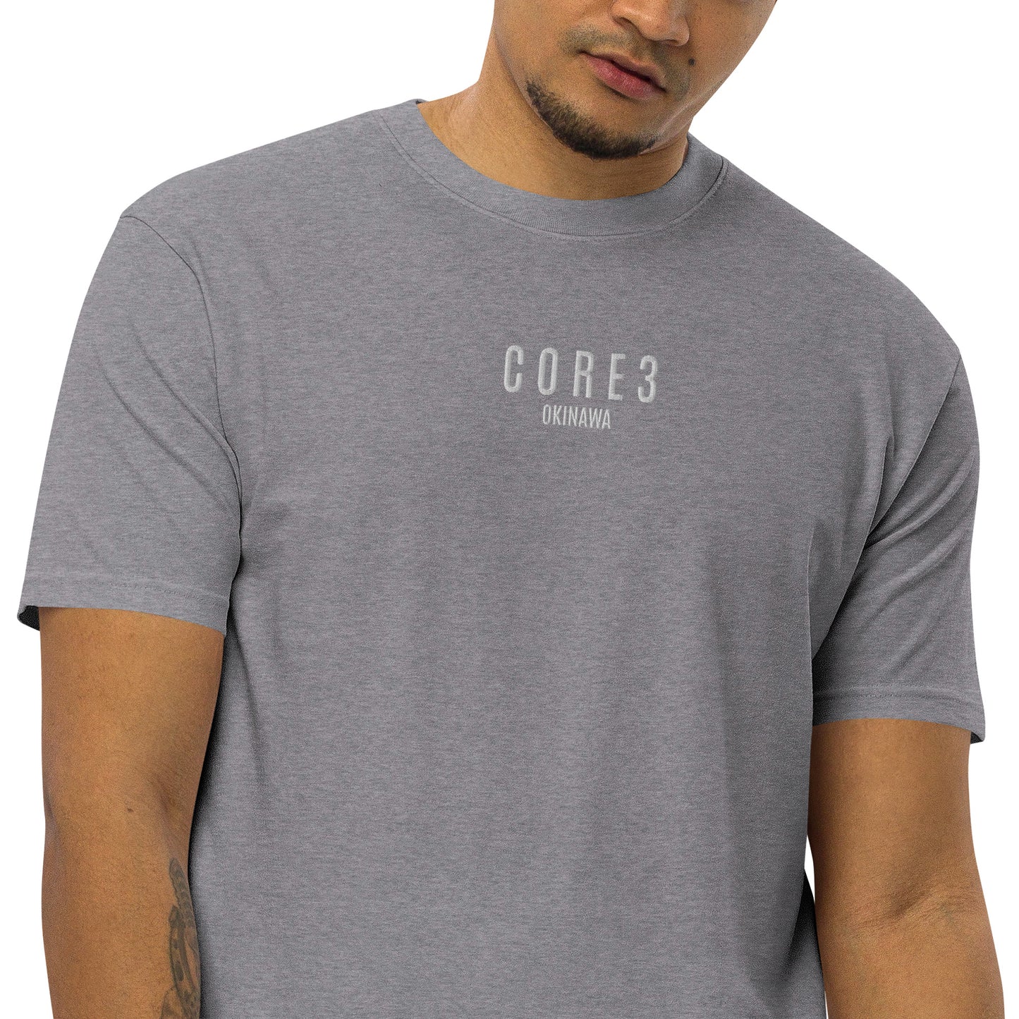 CORE3 プレミアムTシャツ グレー