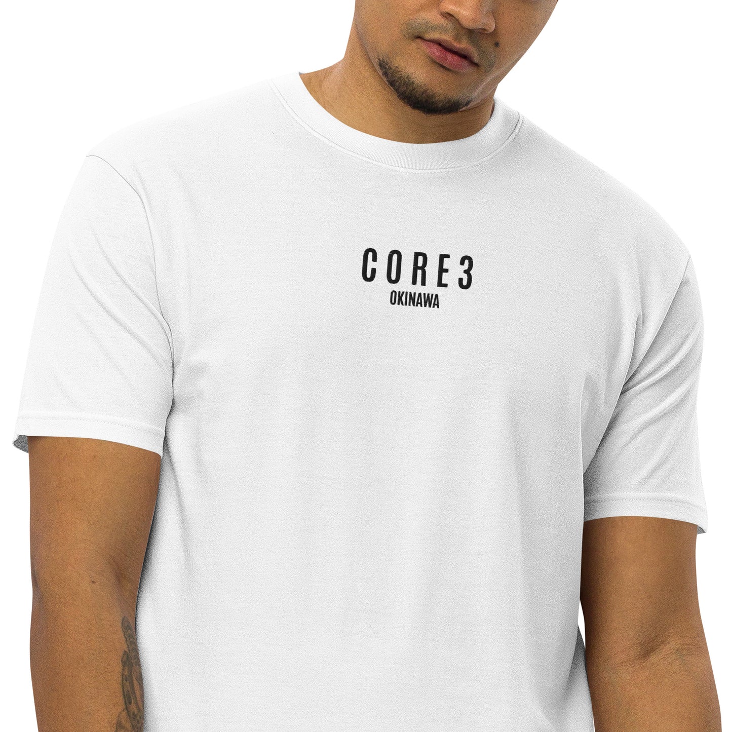 CORE3 プレミアムTシャツ ホワイト