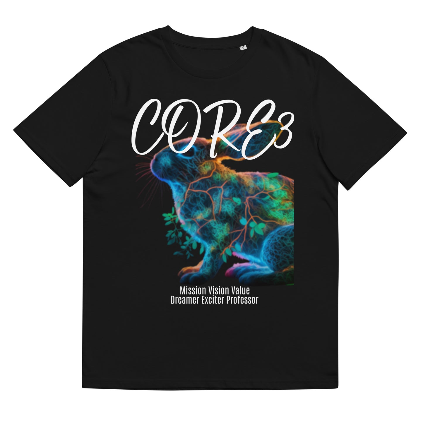 CORE3 Rabbit Tシャツ2 ブラック