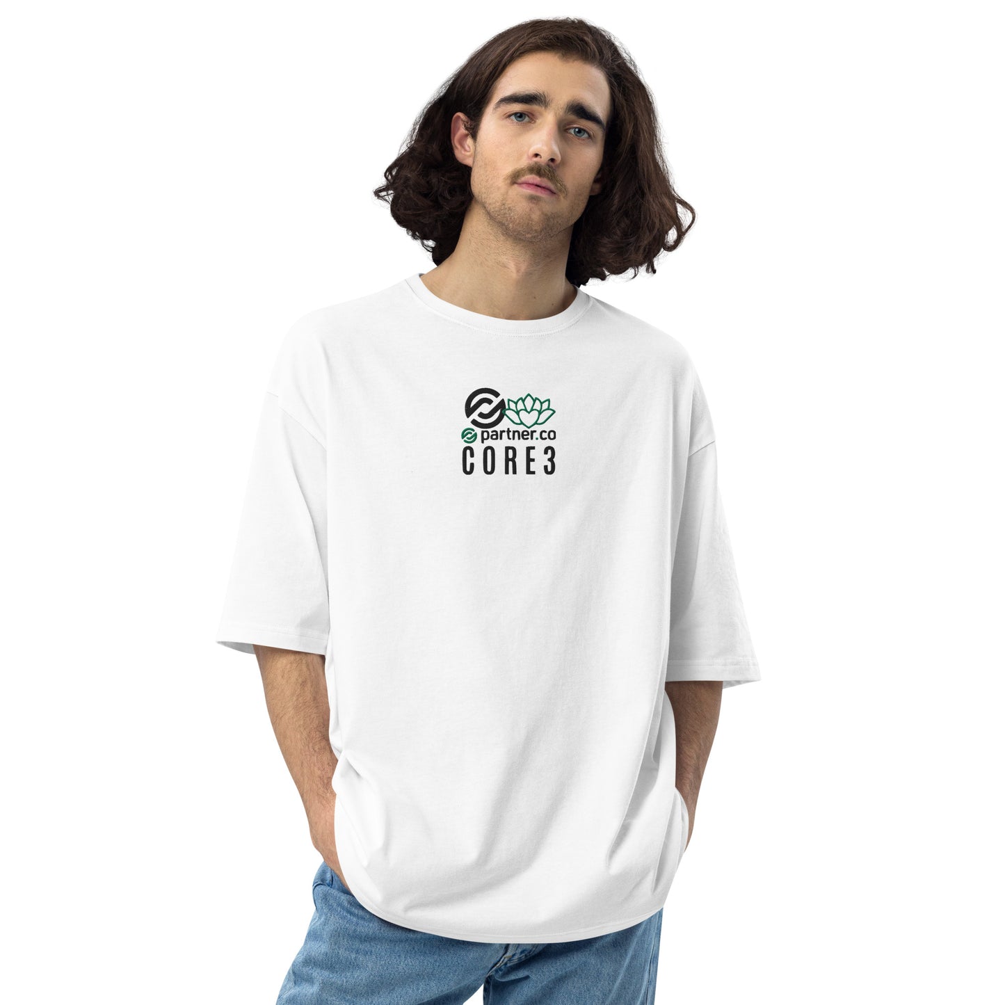 partner.core3 ビッグTシャツ ホワイト