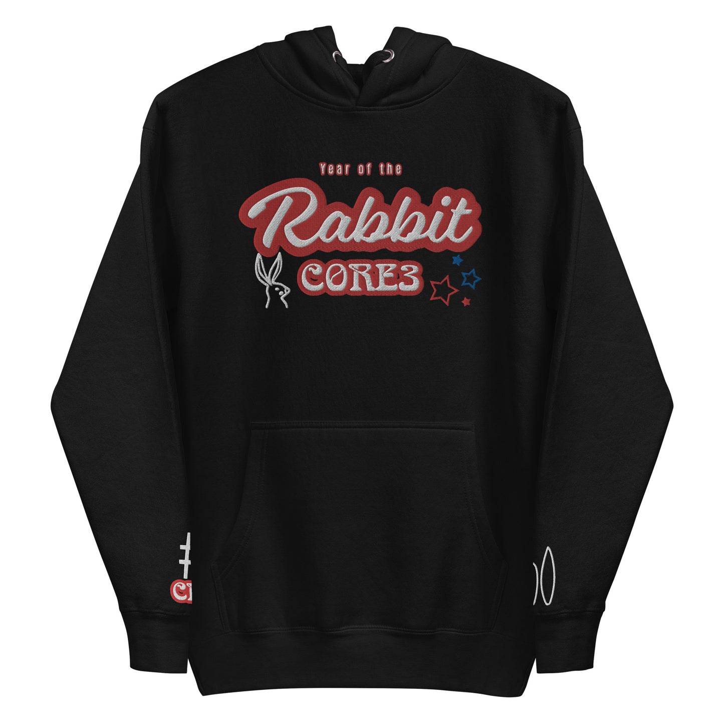 ＃CR3 Rabbit パーカー ブラック