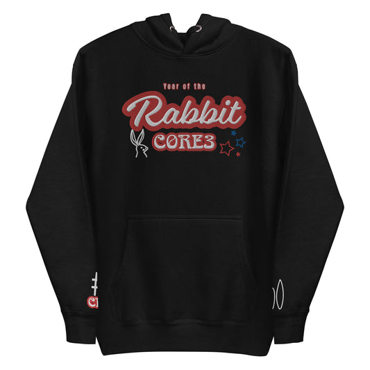 ＃CR3 Rabbit パーカー ブラック