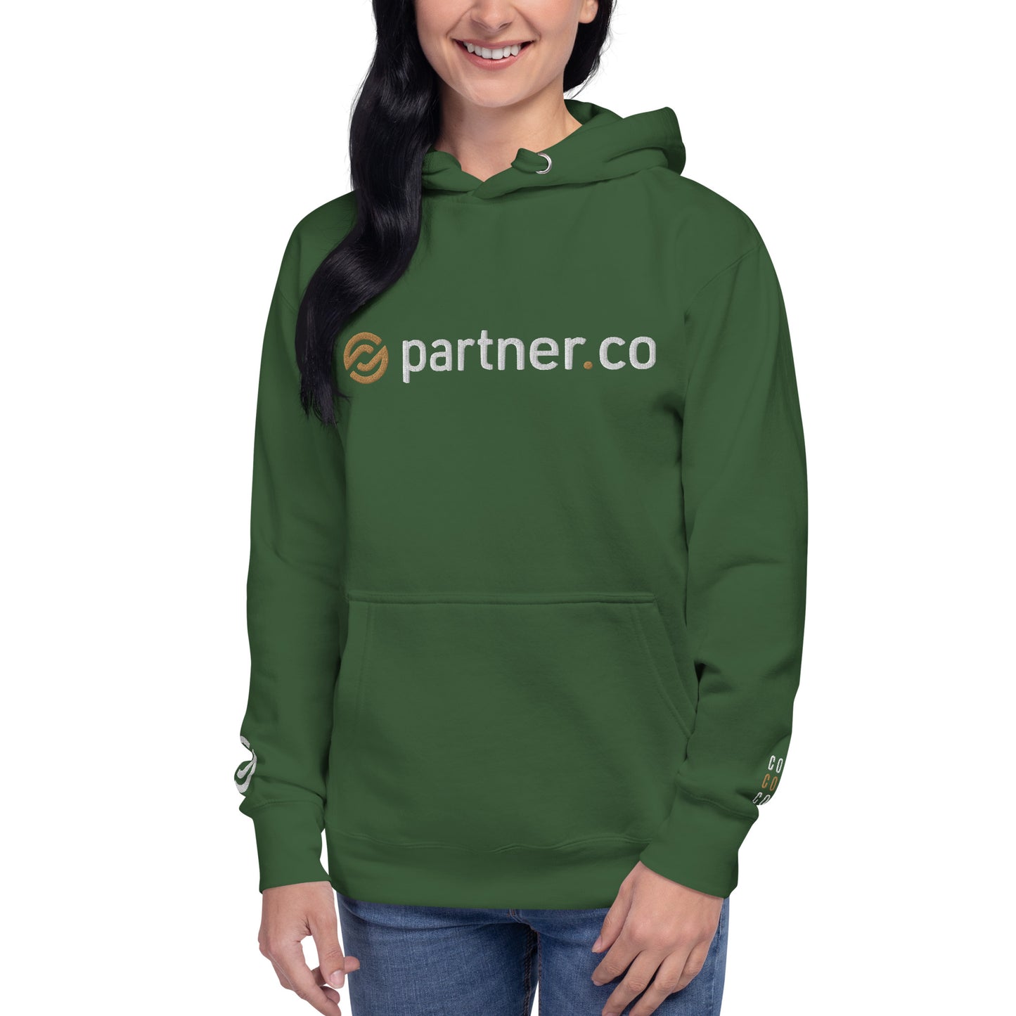 partner.co パーカー グリーン